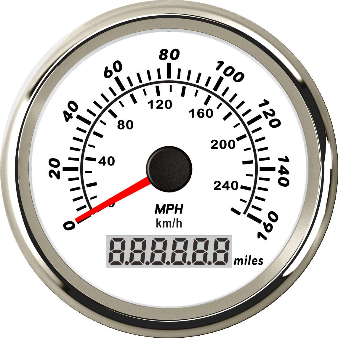 ECPC/ECPS-GPS speedometer 160 MPH