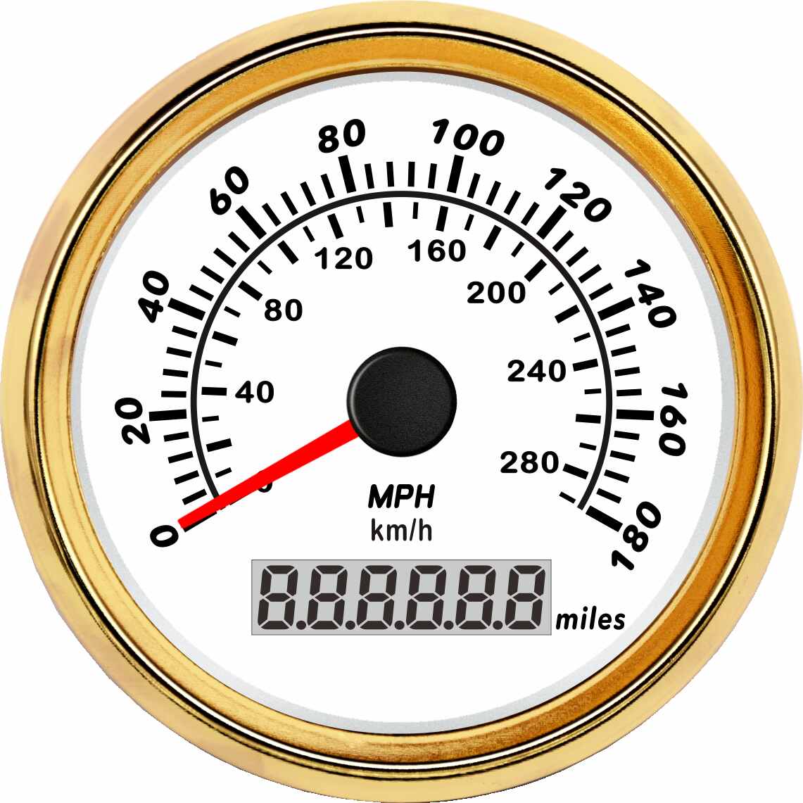 ECPC/ECPS-GPS speedometer 180 MPH