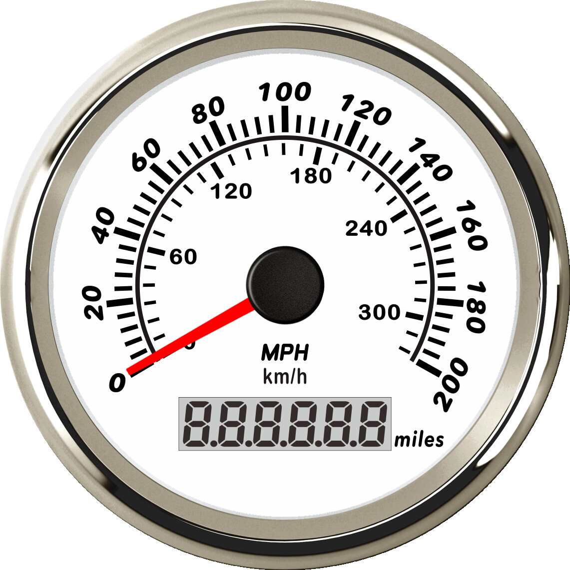 ECPC/ECPS-GPS speedometer 200 MPH