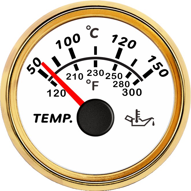 ECPC/ECPS-Oil temperature gauge