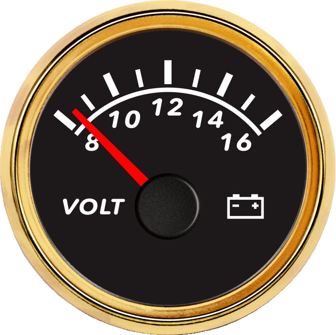 ECPC/ECPS-Voltmeter 12V