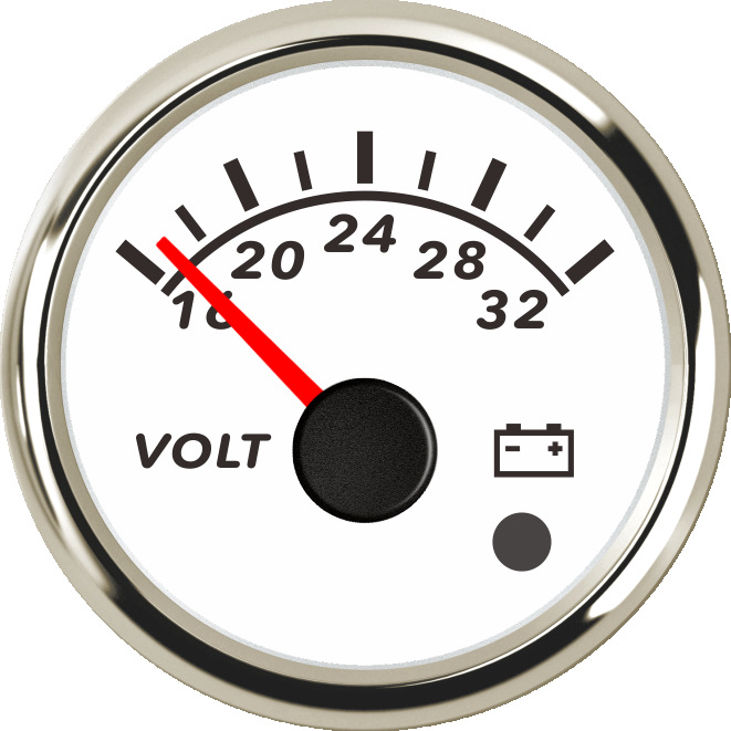 ECPC/ECPS-Voltmeter 24V(with low level alarm light)