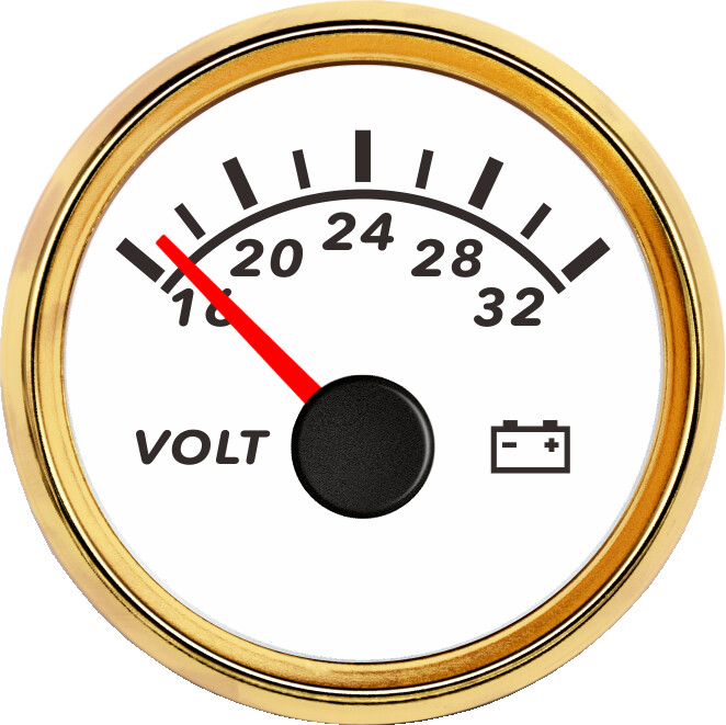 ECPC/ECPS-Voltmeter 24V