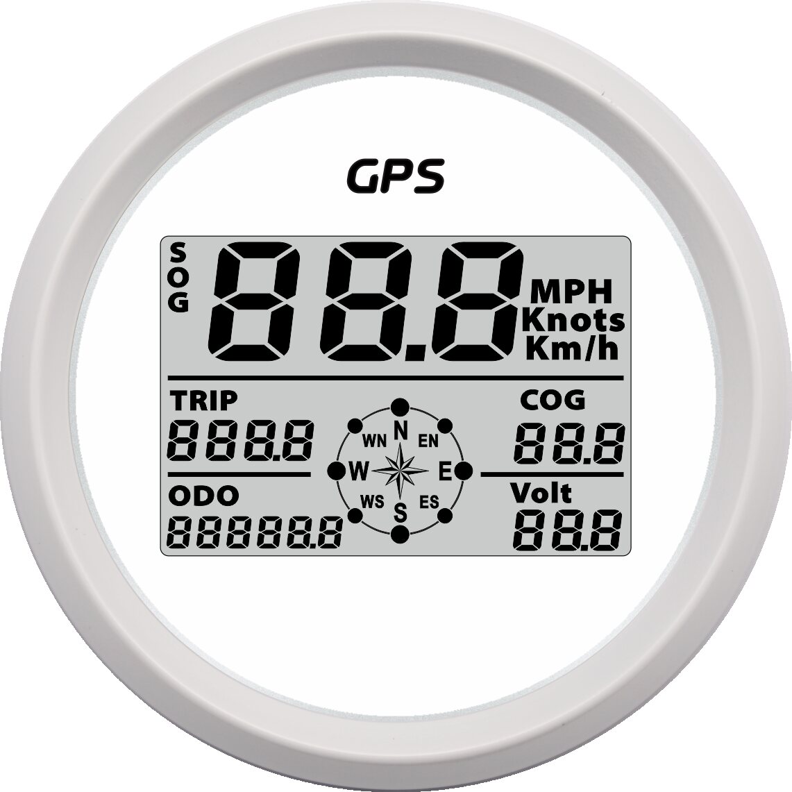 ECPC/ECPS-Digital GPS speedometer