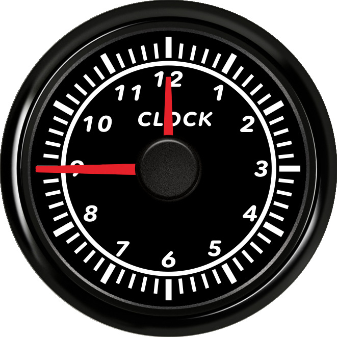 ECPC/ECPS-Clock gauge