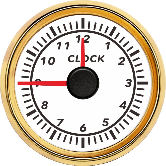 ECPC/ECPS-Clock gauge