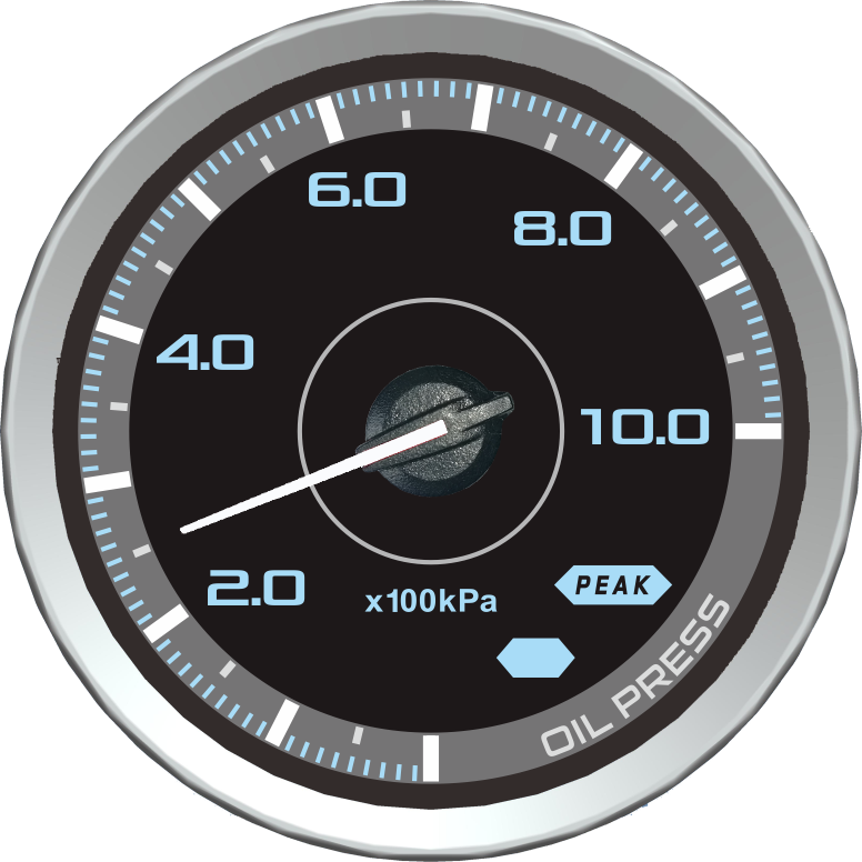 ECKA1 OBDⅡ-Oil pressure gauge