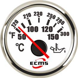 ECC-Oil temperature gauge