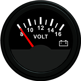 ECCS-Voltmeter 12V