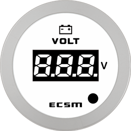 ECT-Digital voltmeter(with low voltage alarm light)