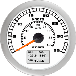 ECT-GPS speedometer 15Knots