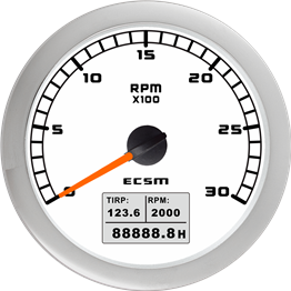 ECT-Tachometer  3000RPM