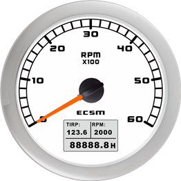 ECT-Tachometer 6000RPM