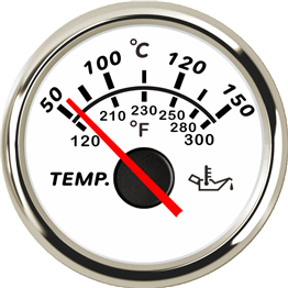 ECCW-Oil temperature gauge