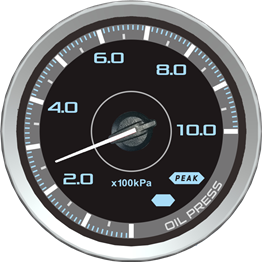 ECKA1 OBDⅡ-Oil pressure gauge