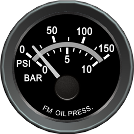 定制产品-油压表150PSI